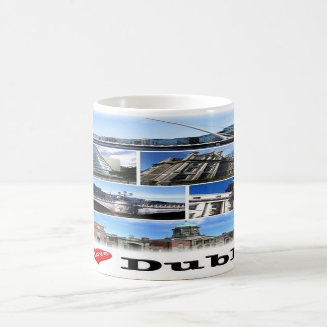 IE Ireland -  Dublin - Coffee Mug (Center)
