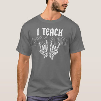 Ieach Rockstars Musiceachereaching Music friend T-Shirt