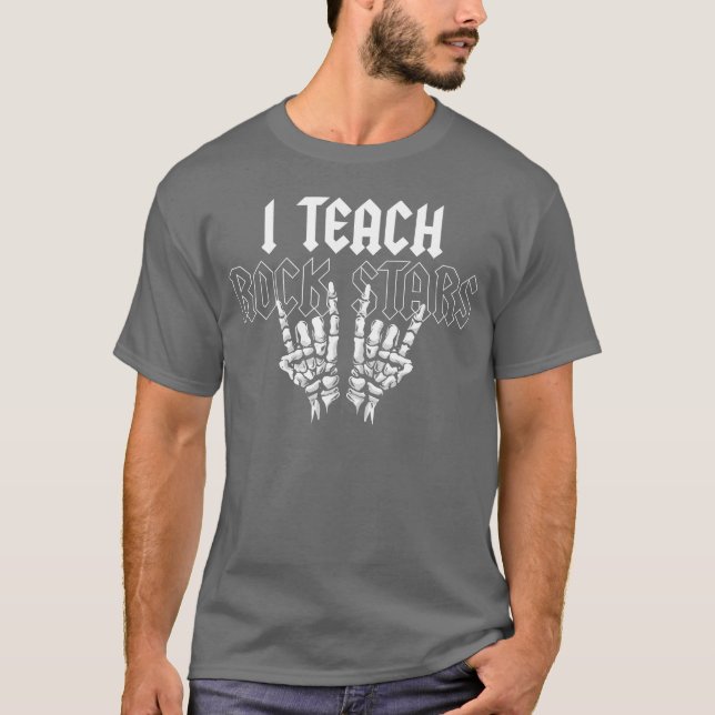 Ieach Rockstars Musiceachereaching Music friend T-Shirt (Front)
