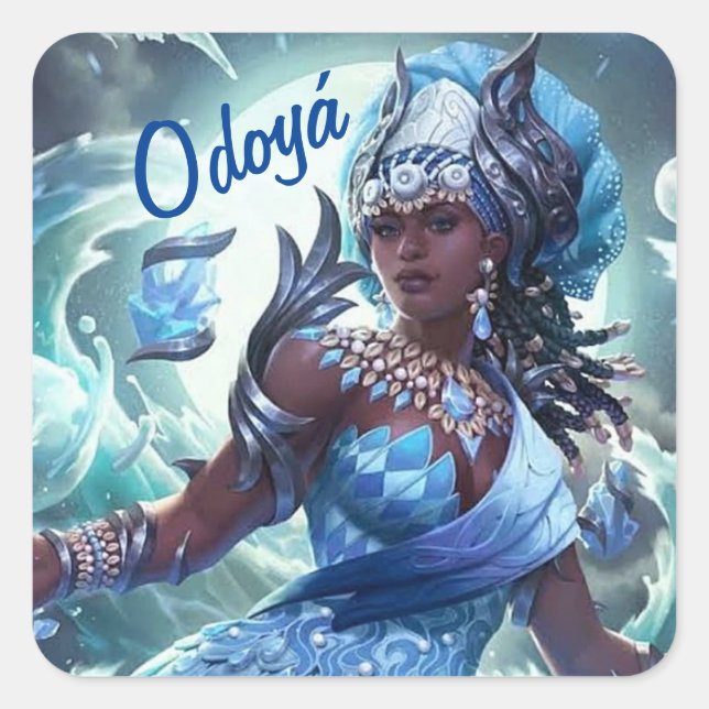 Iemanjá sticker (Front)