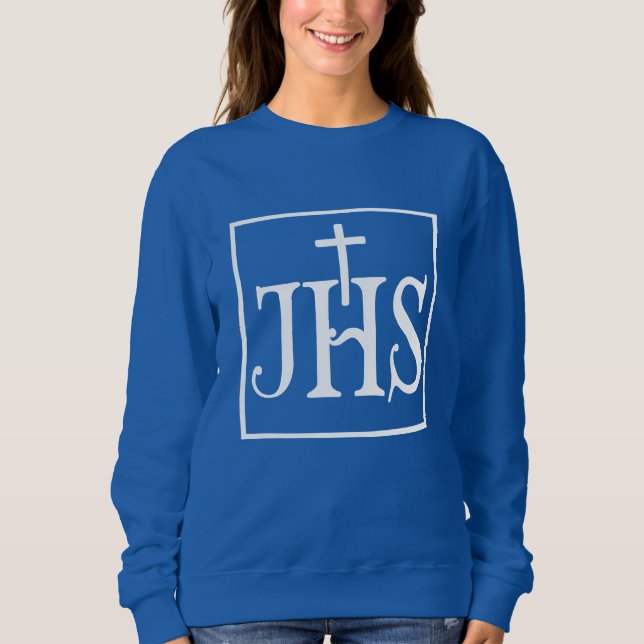 Iesus Hominum Salvator Sweatshirt (Front)