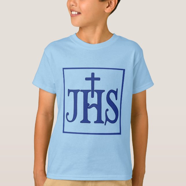 Iesus Hominum Salvator T-Shirt (Front)