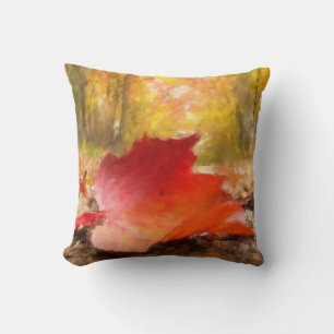 If a Leaf Falls in a Forest... Cushion