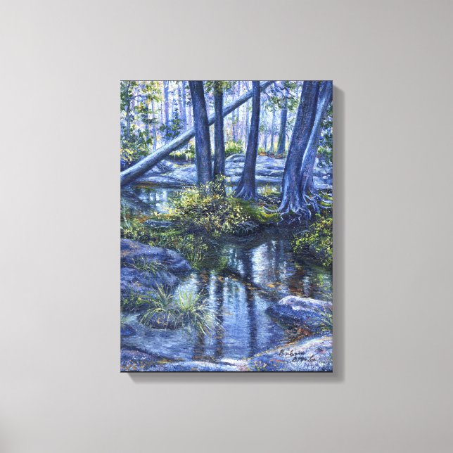 “If a Tree Falls…” Canvas Print (Front)