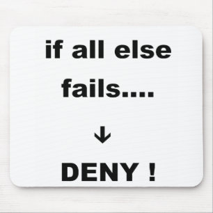 if all else fails mouse pad