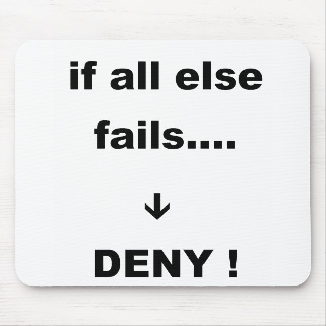 if all else fails mouse pad (Front)