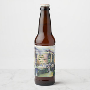 If Art Denies Form, Then Grace Will Furnish It Beer Bottle Label