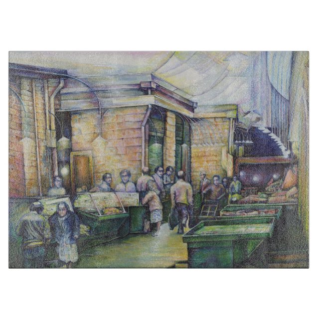 If Art Denies Form, Then Grace Will Furnish It Cutting Board (Front)