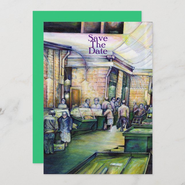 If Art Denies Form, Then Grace Will Furnish It Invitation (Front/Back)