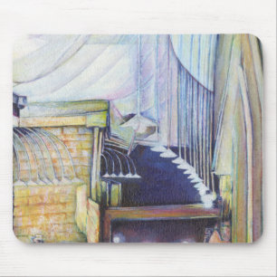 If Art Denies Form, Then Grace Will Furnish It Mouse Pad