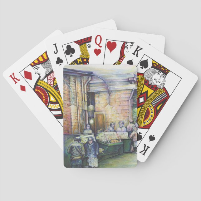 If Art Denies Form, Then Grace Will Furnish It Playing Cards (Back)