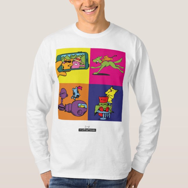 If Cats Had Thumbs T-Shirt (Front)