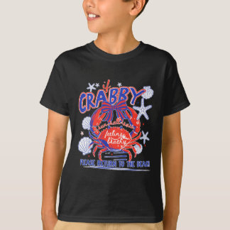 If Crabby Please Return To The Beach Design T-Shirt