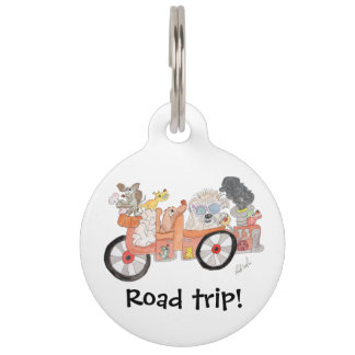 If Dogs Could Drive Pet Tag