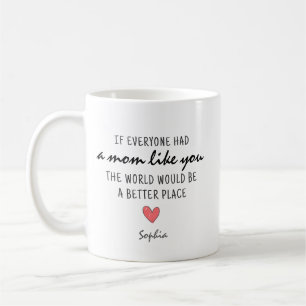 If Everyone Had a Mum Like You Personalised Quote Coffee Mug