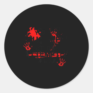 If first you don't succeed it's only attempted mur classic round sticker