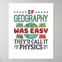 If Geography Was Easy Funny Teacher Student
