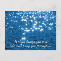 If God Brings you to it Christian Quote