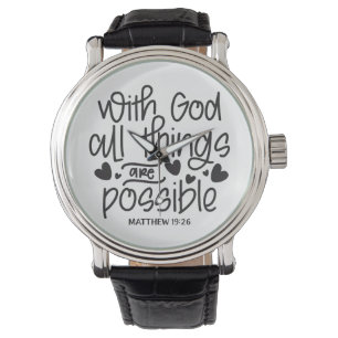 If God is for us who can be against us? Romans 8: Watch