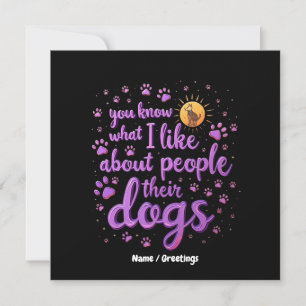If I Can't Bring My Dog, I’m Not Going Funny Pet Invitation