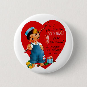 If I Could Catch Your Heart 6 Cm Round Badge