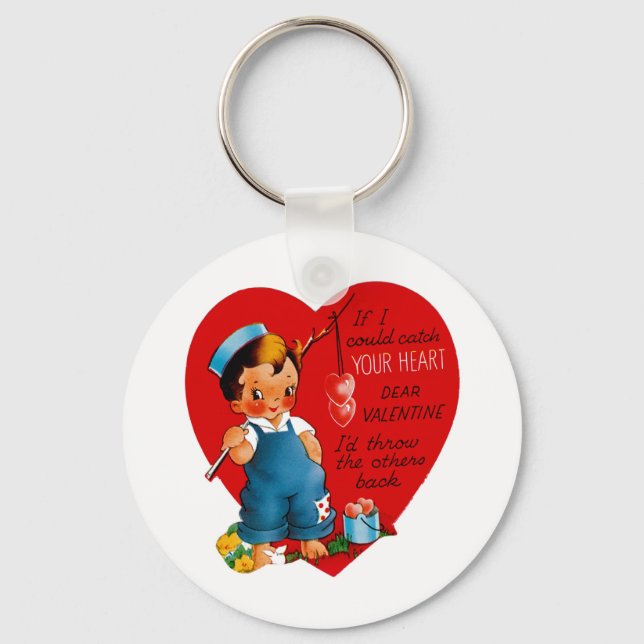 If I Could Catch Your Heart Key Ring (Front)