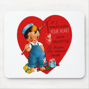 If I Could Catch Your Heart Mouse Pad
