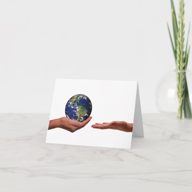 If I could give you the World Card (Front)