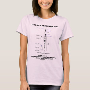 If I Don't Recognise You Just Blame My MHC Biology T-Shirt