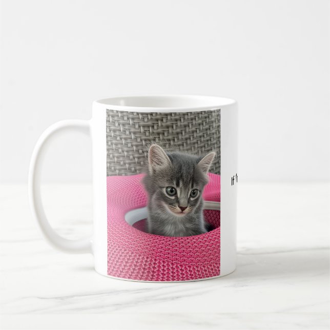 If I’m The One… Let’s Get Married! Cat Coffee Mug (Left)
