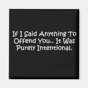 If I Said Anything To Offend You.. Magnet