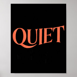 If I'm Quiet And Smiling You Might Want To Run Fun Poster