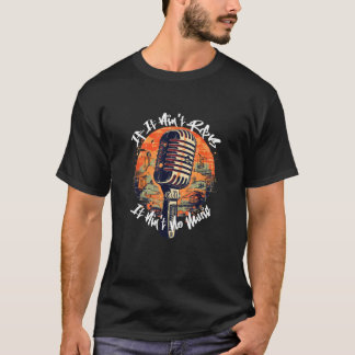 If It Ain t R&B It Ain t No Music Oldschool Graffi T-Shirt