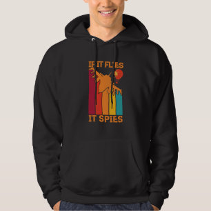 If It Flies It Spies Fighter Airplane Plane Aircra Hoodie