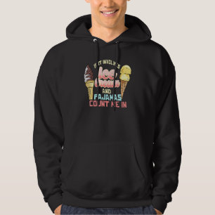 If It Involves Ice Cream Pyjamas Ice Cream Party Hoodie