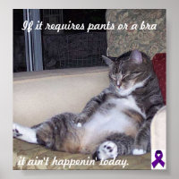 If it requires pants or a bra...