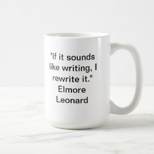 If it sounds like writing mug