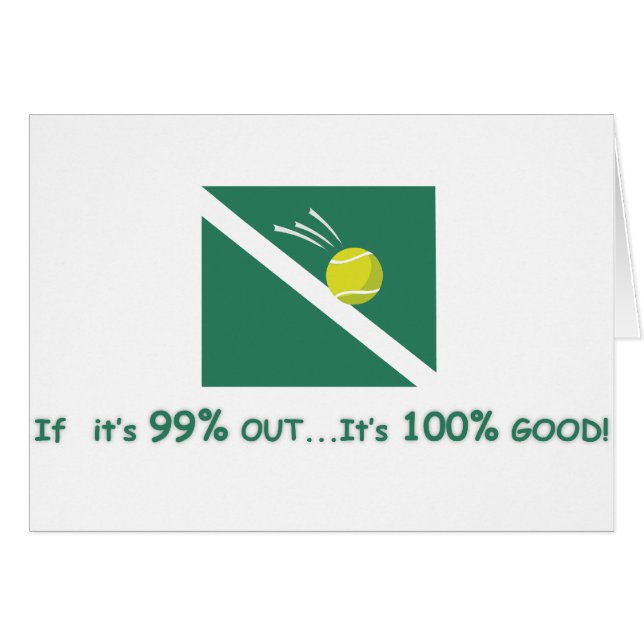 If it's 99% out it's 100% good (Front Horizontal)