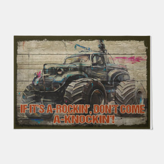 If It's A Rocking Don't Come A Knocking Doormat