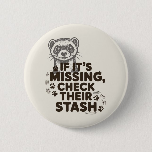 If its missing, check their stash 6 cm round badge (Front)