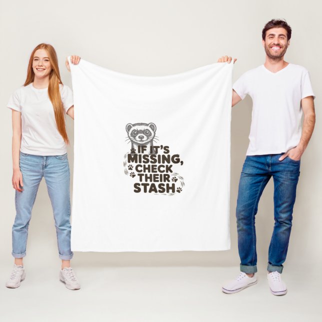 If its missing, check their stash fleece blanket (In Situ)