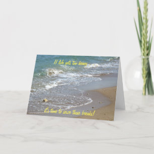 If life gets too heavy Inspirational Card (2c)