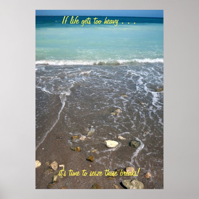 If life gets too heavy Poster (Front)