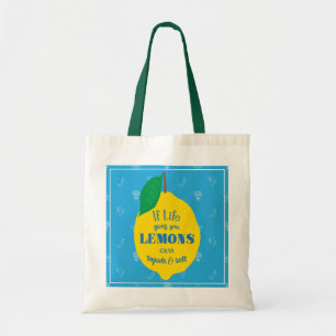 If Life Gives You Lemons, Grab Tequila And Salt Tote Bag