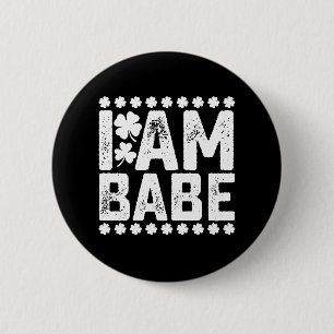 If Lost Return To Babe I Am Babe Couple Matching 6 Cm Round Badge