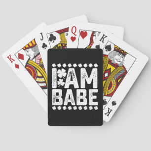 If Lost Return To Babe I Am Babe Couple Matching Playing Cards