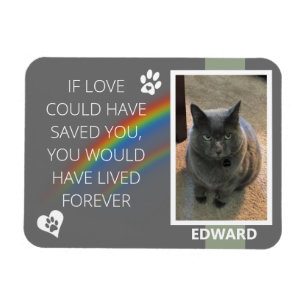 If Love could have Saved You Pet Memorial Magnet