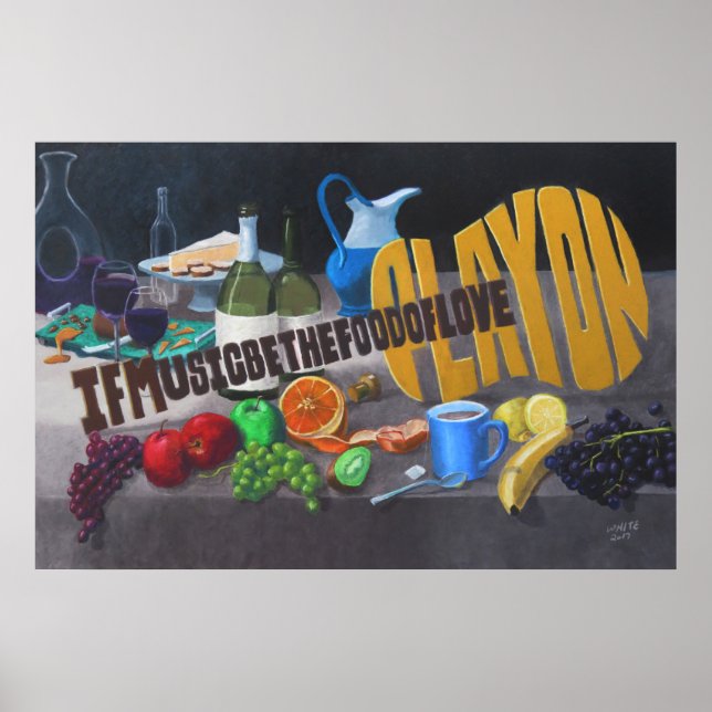If Music Be The Food Of Love Poster (Front)