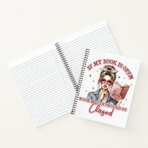 If My Book Is Open...