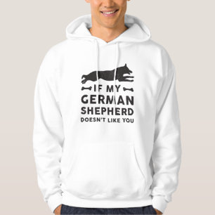 If My German Shepherd Dog Lover Vintage Funny Gift Hoodie